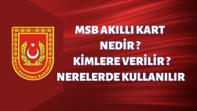 MSB Akıllı Kart Nedir MSB Akıllı Kart Kimlere Verilir