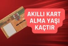 MSB Akıllı Kart Alma Yaşı Kaçtır