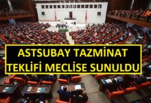 Astsubay Tazminat Teklifi Meclise Sunuldu2