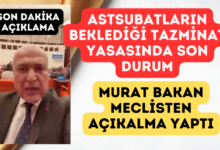 Astsubay Tazminatlarında Son Durum
